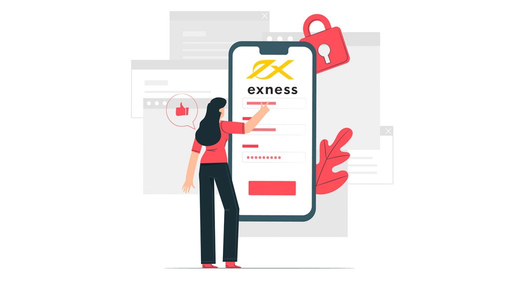 how to sign up and login account in exness