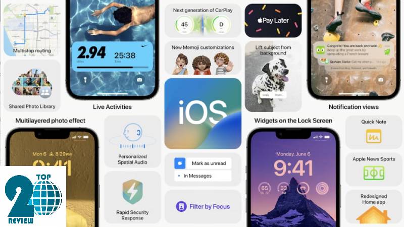 Các tính năng mới nổi bật của model iOS 16