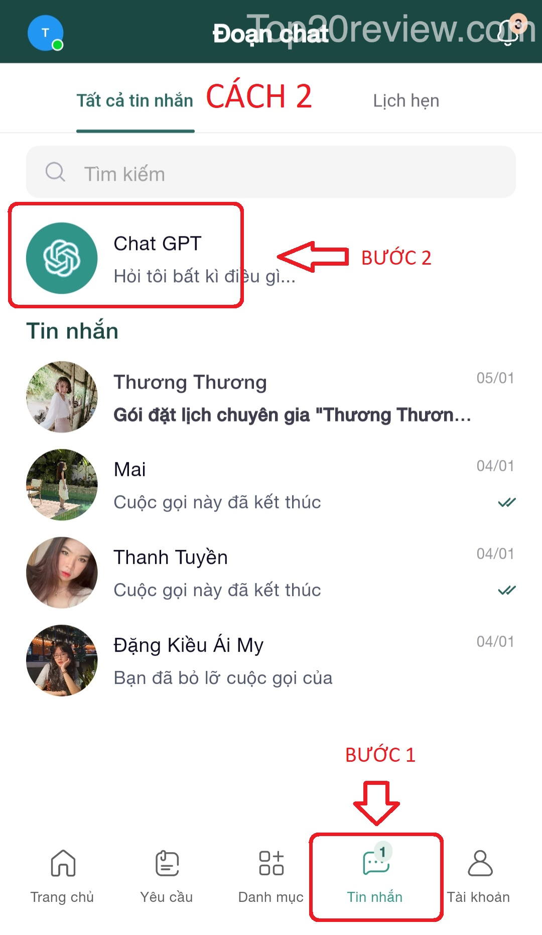 Lỗi không sử dụng được chat gpt