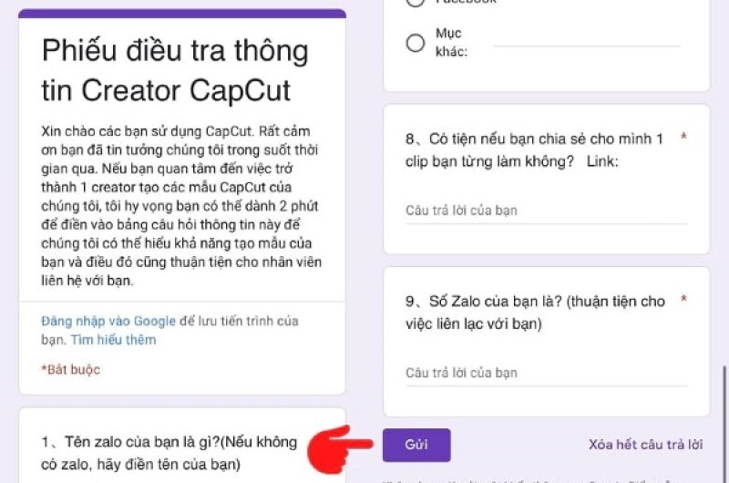 kiếm tiền trên Capcut