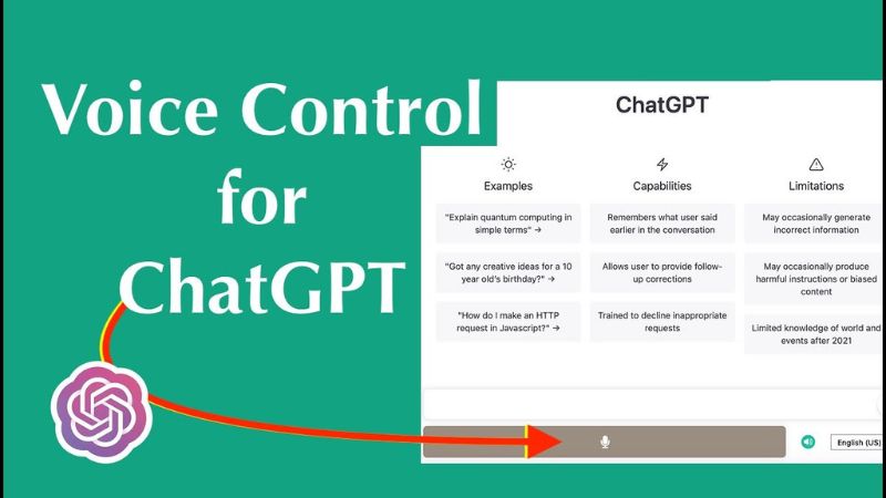 Voice Control for Chat GPT