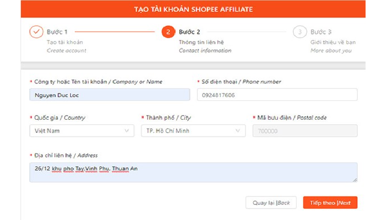 Cách đăng ký tiếp thị liên kết Shopee cho người bán