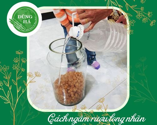 cách ngâm rượu long nhãn