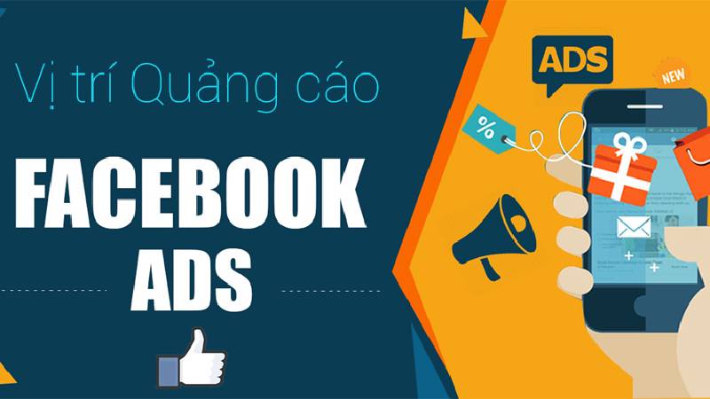 vị trí hiển thị quảng cáo facebook