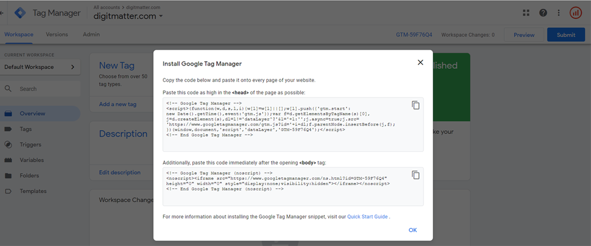Cách tạo tài khoản Google Tag Manager