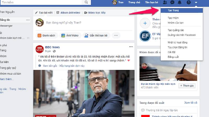 chuẩn bị để chạy quảng cáo facebook