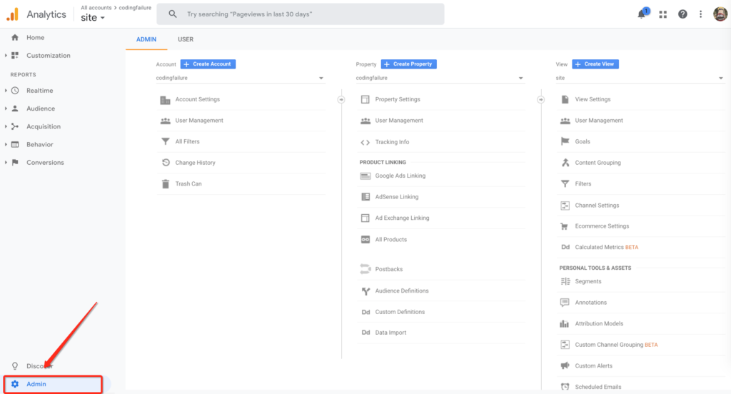 Hướng dẫn thay đổi ngôn ngữ ở Google Analytics