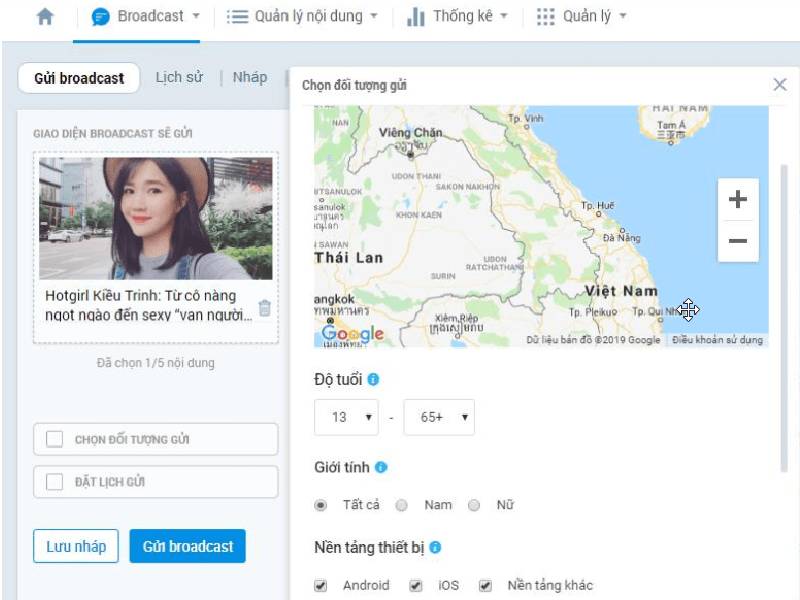 So sánh quảng cáo qua Zalo và Facebook