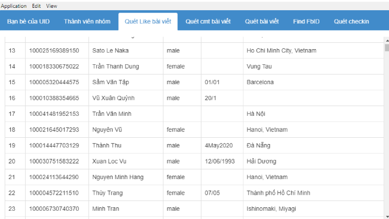 phần mềm quét mail Simple UID