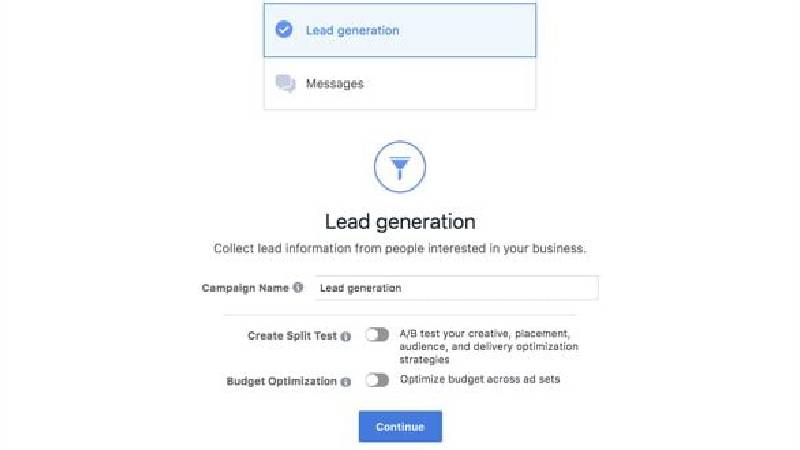 hướng dẫn tạo quảng cáo lead ads 