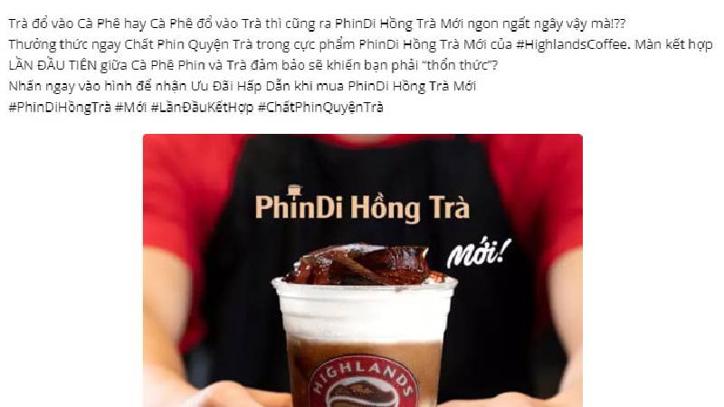 mẫu quảng cáo quán cà phê