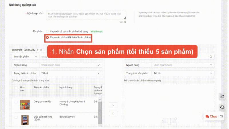 Quảng trên facebook bằng shopee 