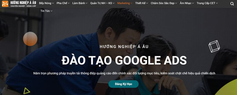 Học chạy quảng cáo Google Adwords tại Hướng Nghiệp Á  Âu