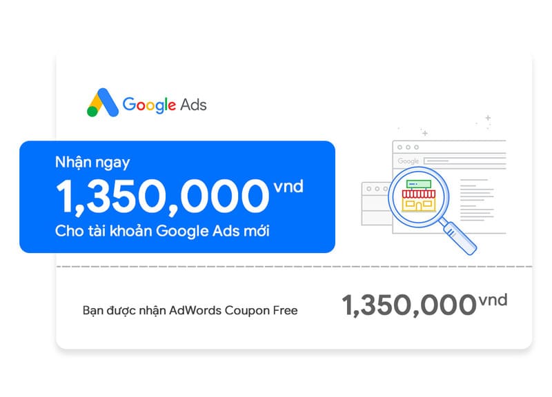 Cách mua Coupon Google Adwords