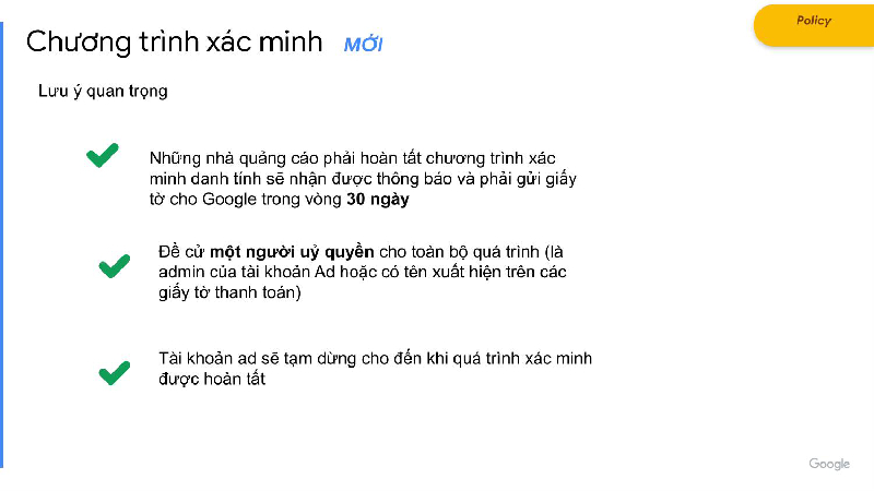 Tại sao cần phải minh tài khoản Google Ads