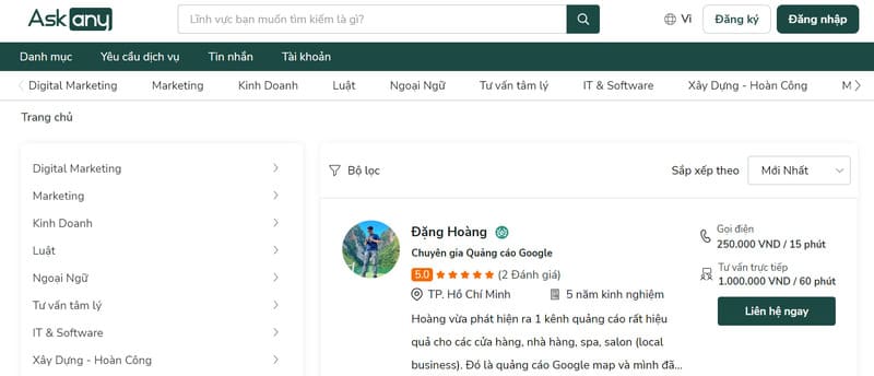 Dịch vụ Google Adwords tại Askany - Hiệu quả, tiết kiệm chi phí