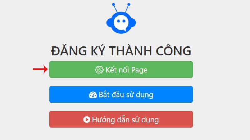 Đăng kí thành công fchat