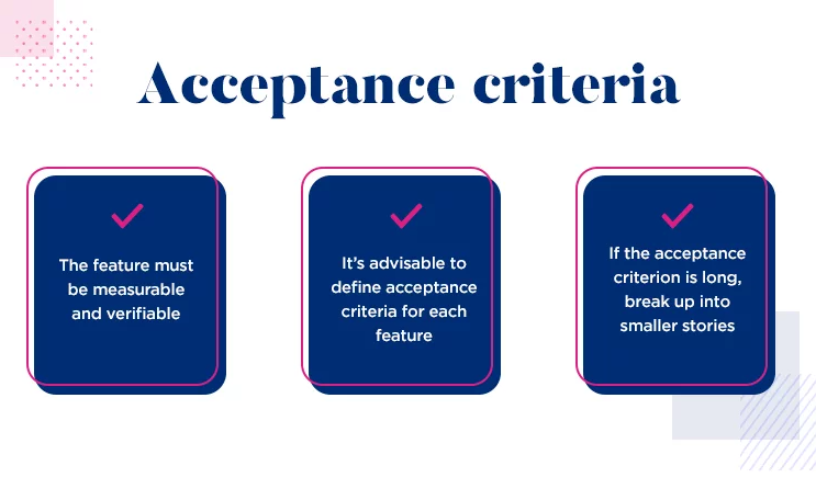 acceptance criteria good practices