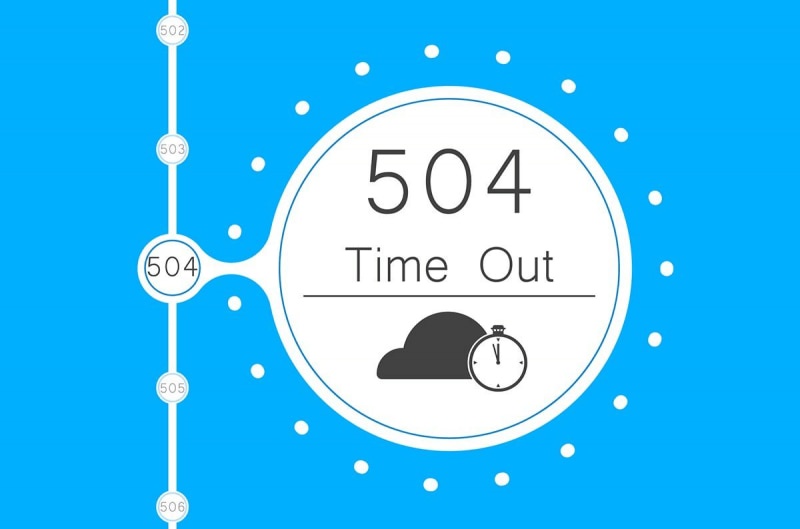 cách xử lý lỗi 504 Gateway Timeout