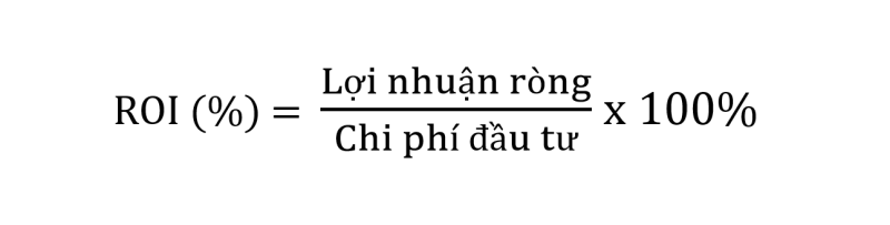 Cách tính ROI hiệu quả trong Marketing