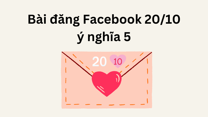 bài đăng facebook 20/10 ý nghĩa