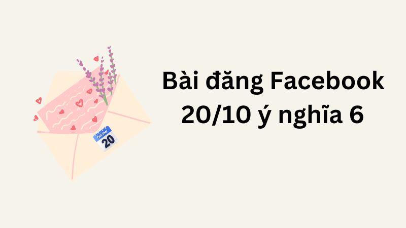 bài đăng 20 tháng 10 chạy ads facebook bán hàng