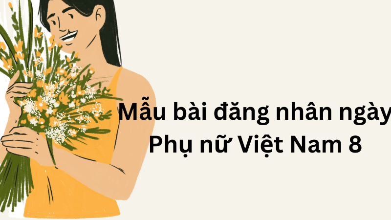 mẫu đăng bài quảng cáo bán hàng dịp 20/10