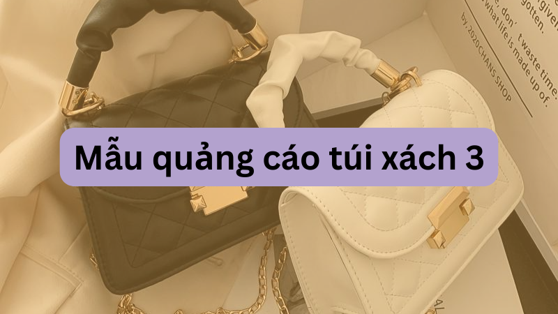 content túi xách đăng quảng cáo facebook