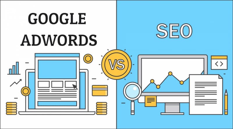 phan biet seo va google adwords 1 1