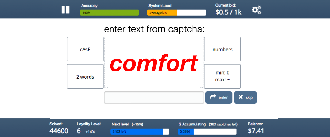 trang web gõ captcha kiếm tiền Kolotibablo