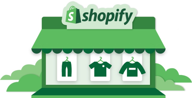 kiếm tiền với shopify